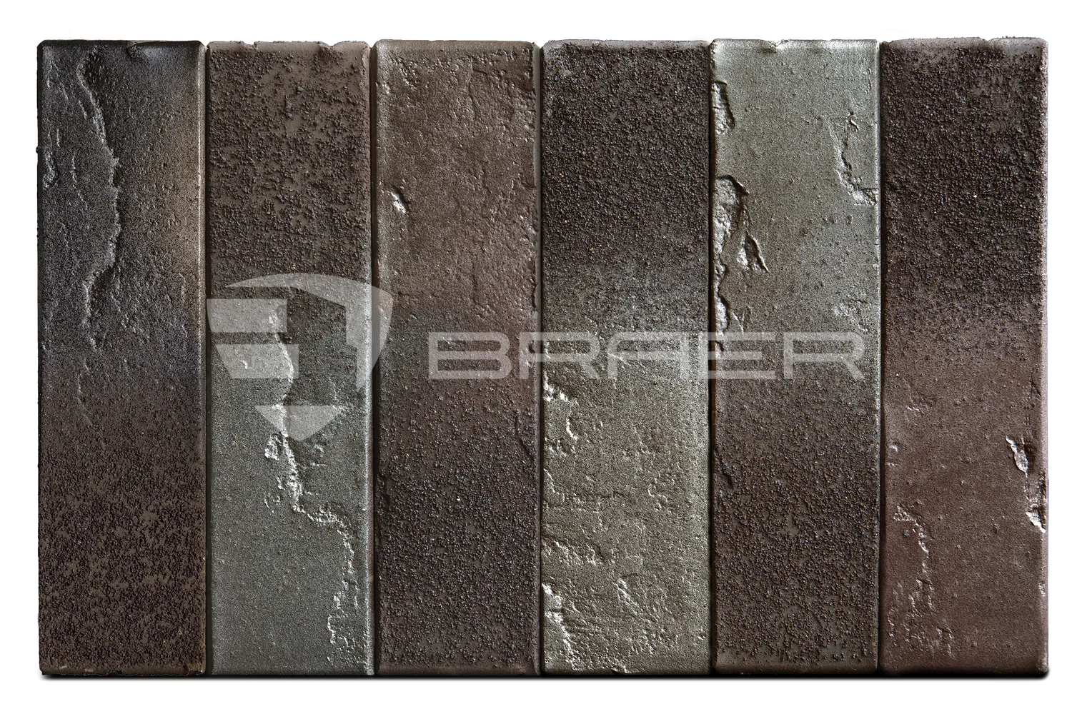 Кирпич облицовочный BRAER PRO 10.11, 1 НФ, 250*120*65 мм