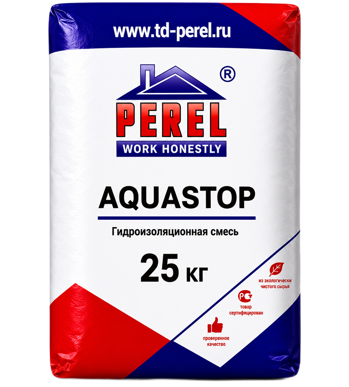 Гидроизоляционная смесь Perel Aquastop, 25 кг