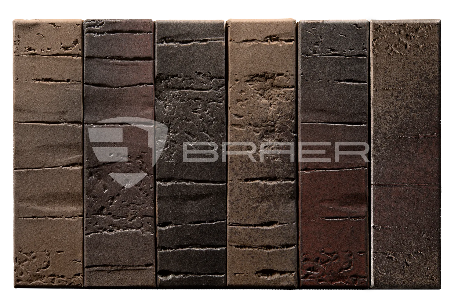 Кирпич облицовочный BRAER PRO 28.09, 1 НФ, 250*120*65 мм