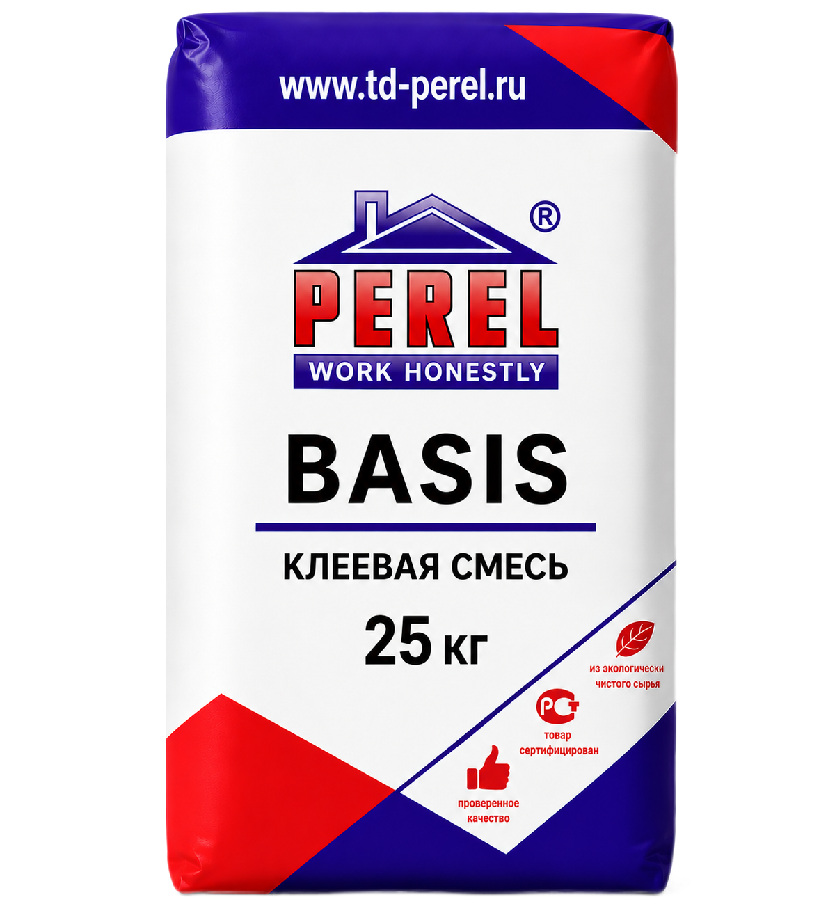 Клеевая смесь Perel BASIS C0, 25 кг