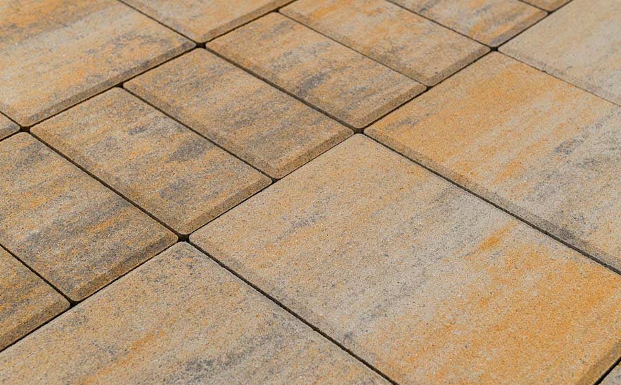 Тротуарная плитка BRAER Мозаика Color Mix Песчаник, 60 мм