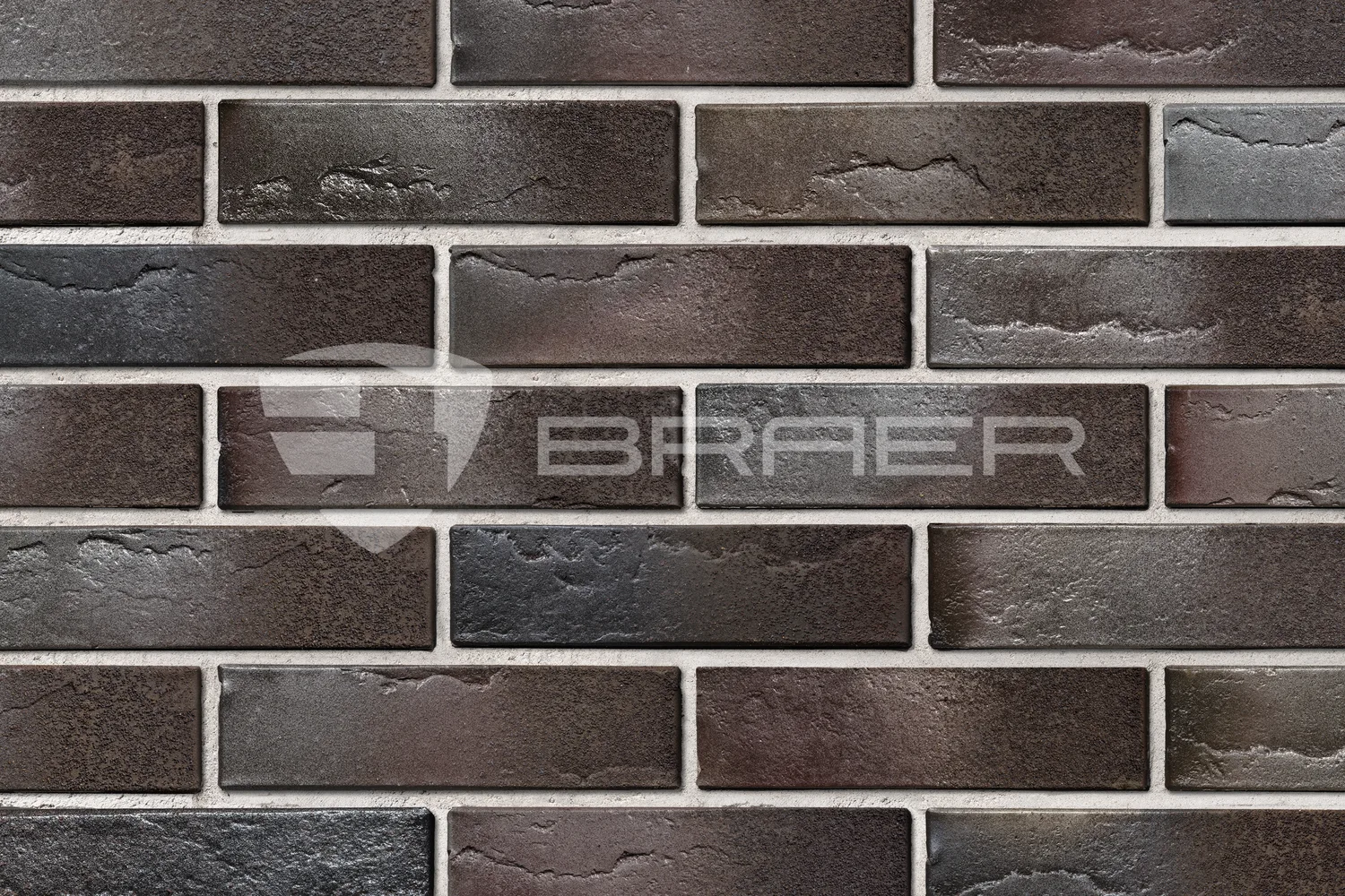 Кирпич облицовочный BRAER PRO 10.11, 1 НФ, 250*120*65 мм