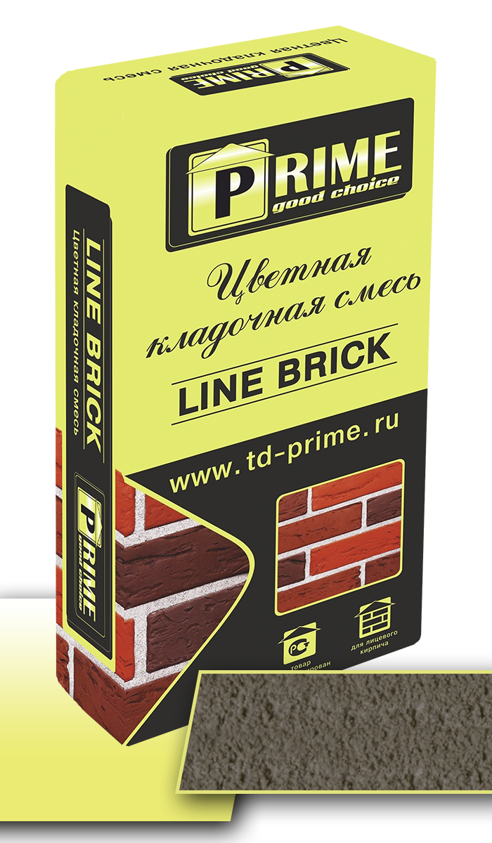 Серая кладочная смесь Prime Line Brick
