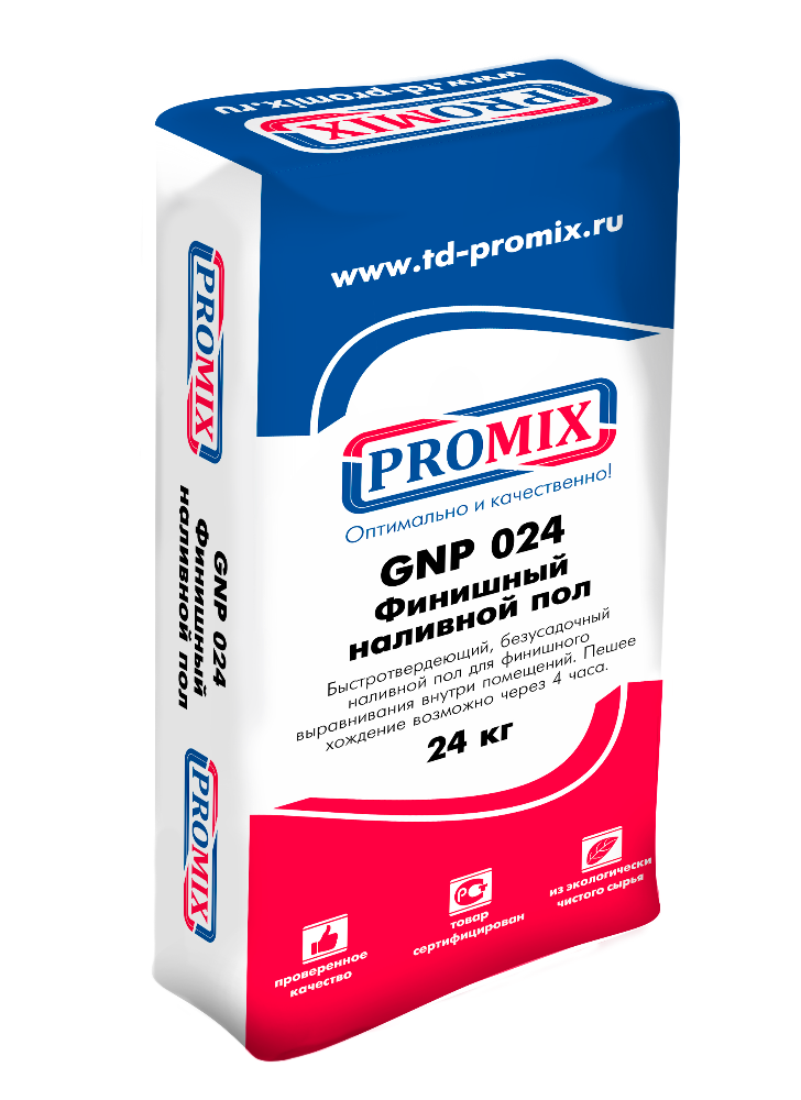 Финишный наливной пол Promix GNP 024, 24 кг