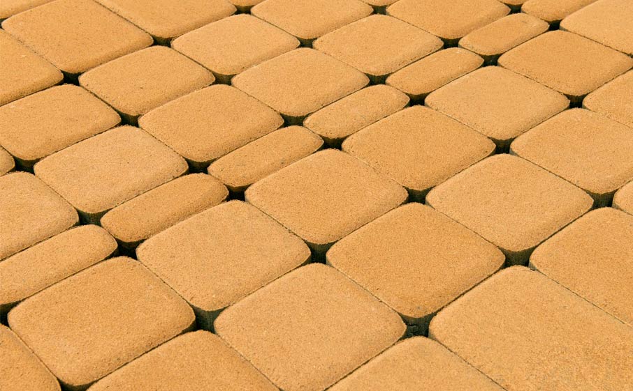 Тротуарная плитка BRAER Классико Медовый, 60 мм