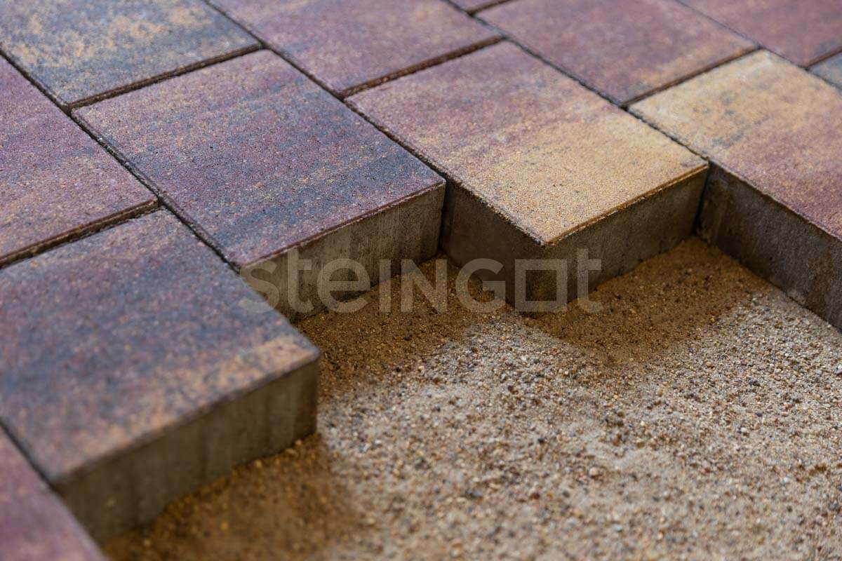 НА ЗАКАЗ Тротуарная плитка Steingot Новый город "Блэнд" 80 мм
