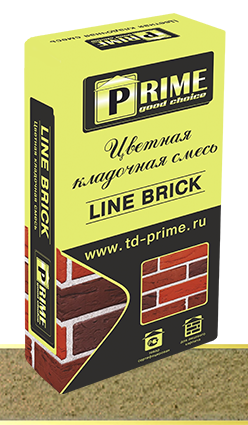 Кремовая кладочная смесь Prime Line Brick