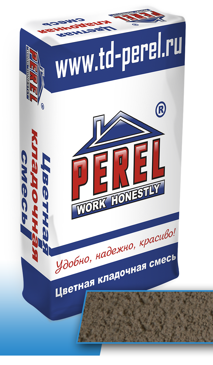Кремовая кладочная смесь Perel