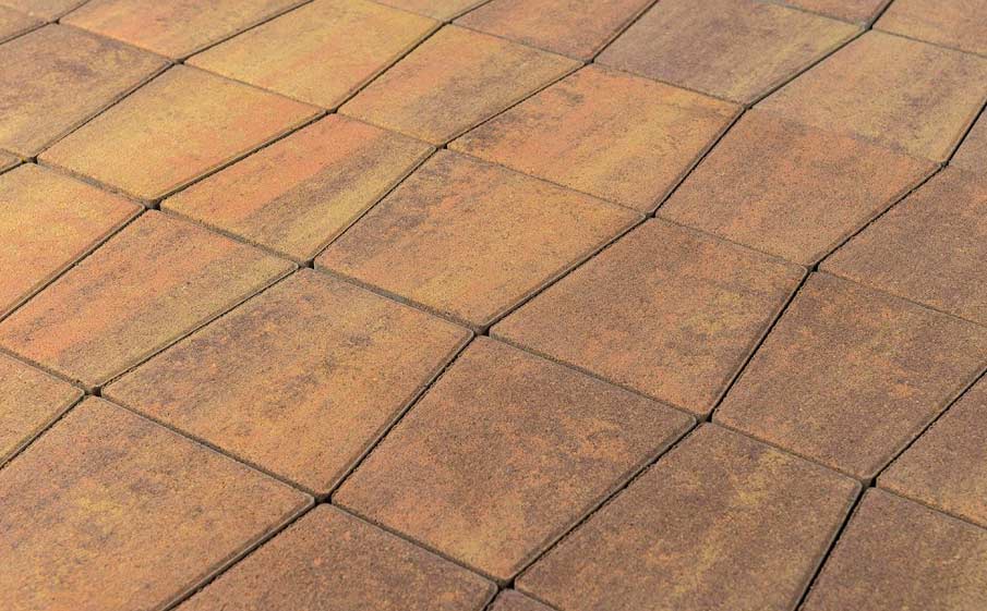 Тротуарная плитка BRAER Старый город Веймар Color Mix Прайд, 60 мм