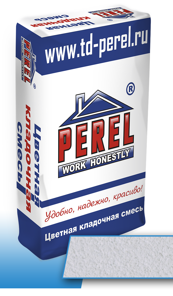 Белая кладочная смесь Perel