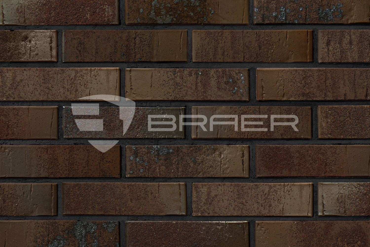 Кирпич облицовочный BRAER PRO 78.09, 1 НФ, 250*120*65 мм