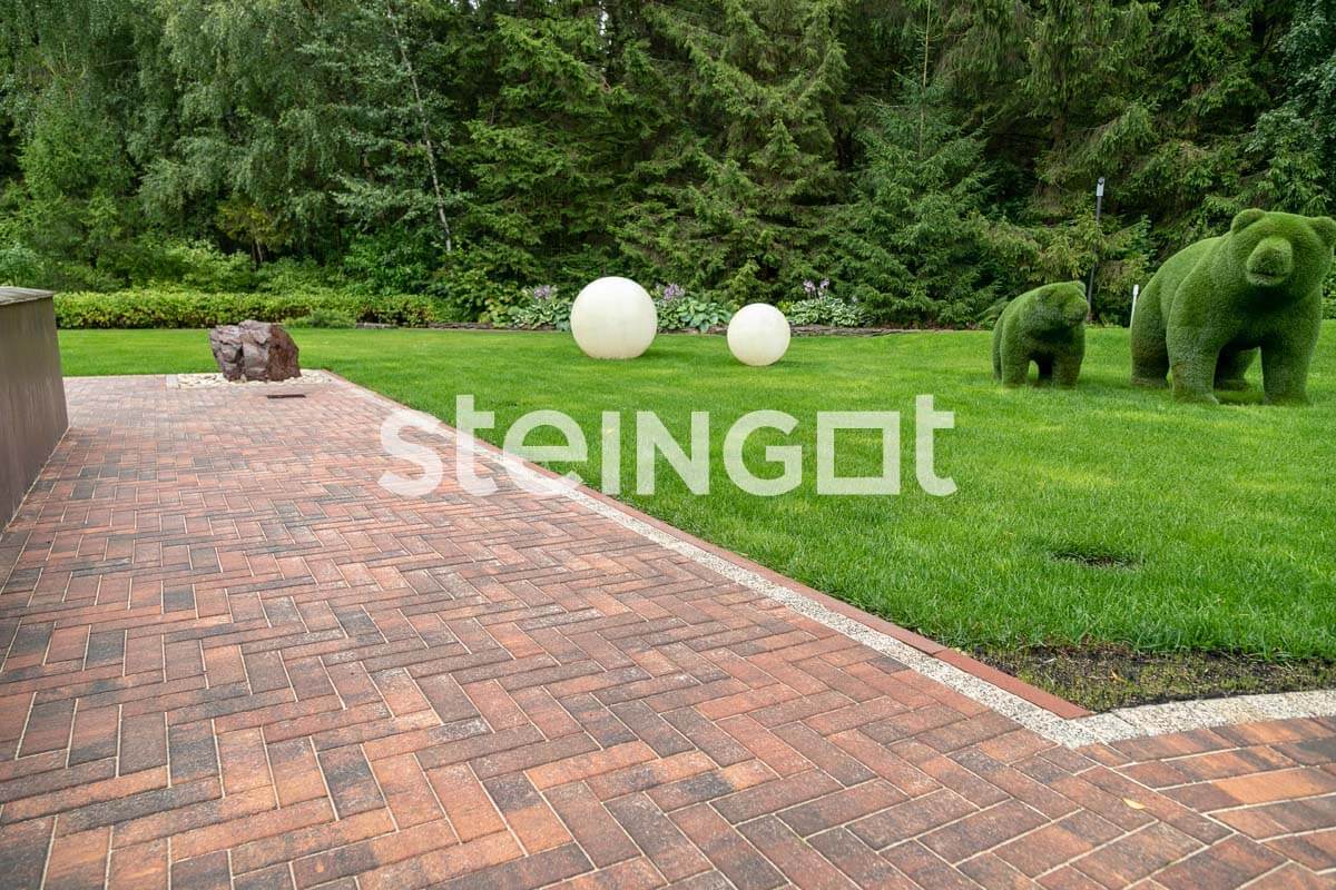 Тротуарная плитка Steingot Паркет "Тигр" 60 мм