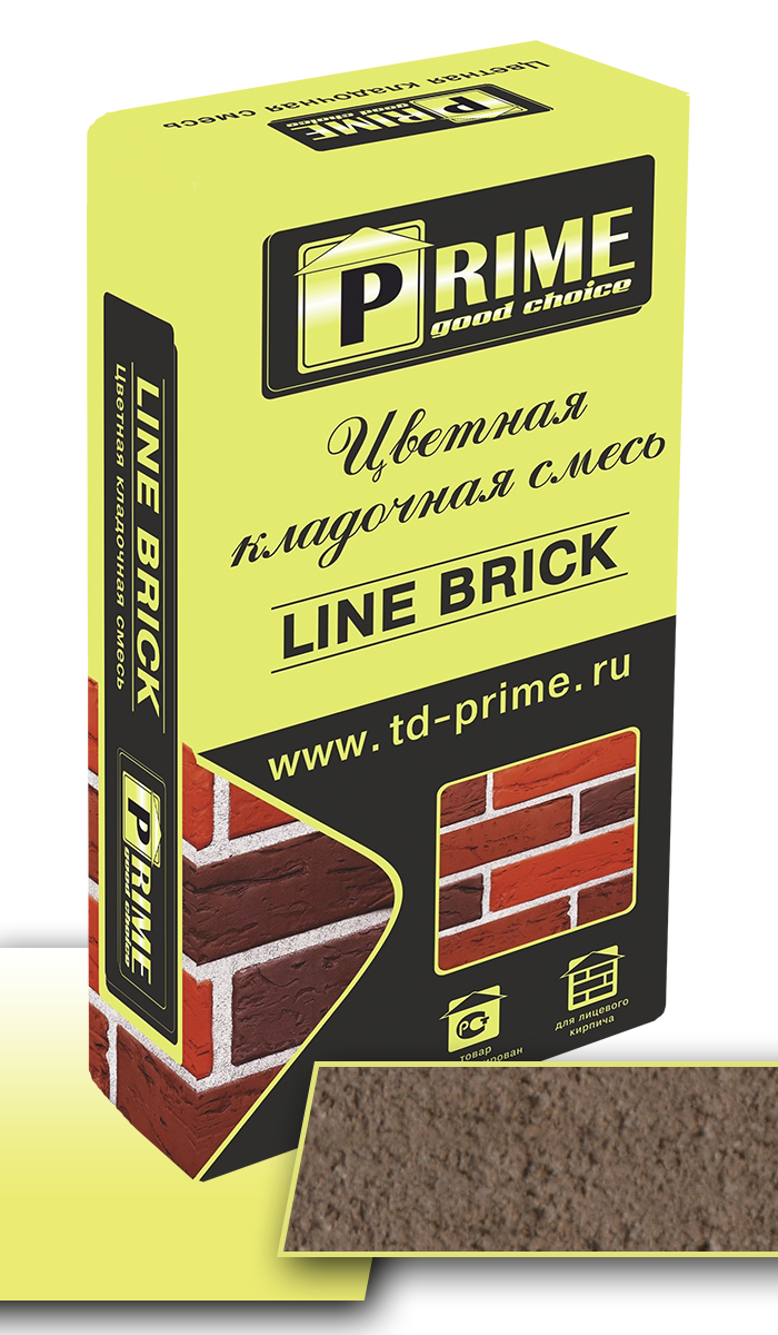 Светло-коричневая кладочная смесь Prime Line Brick