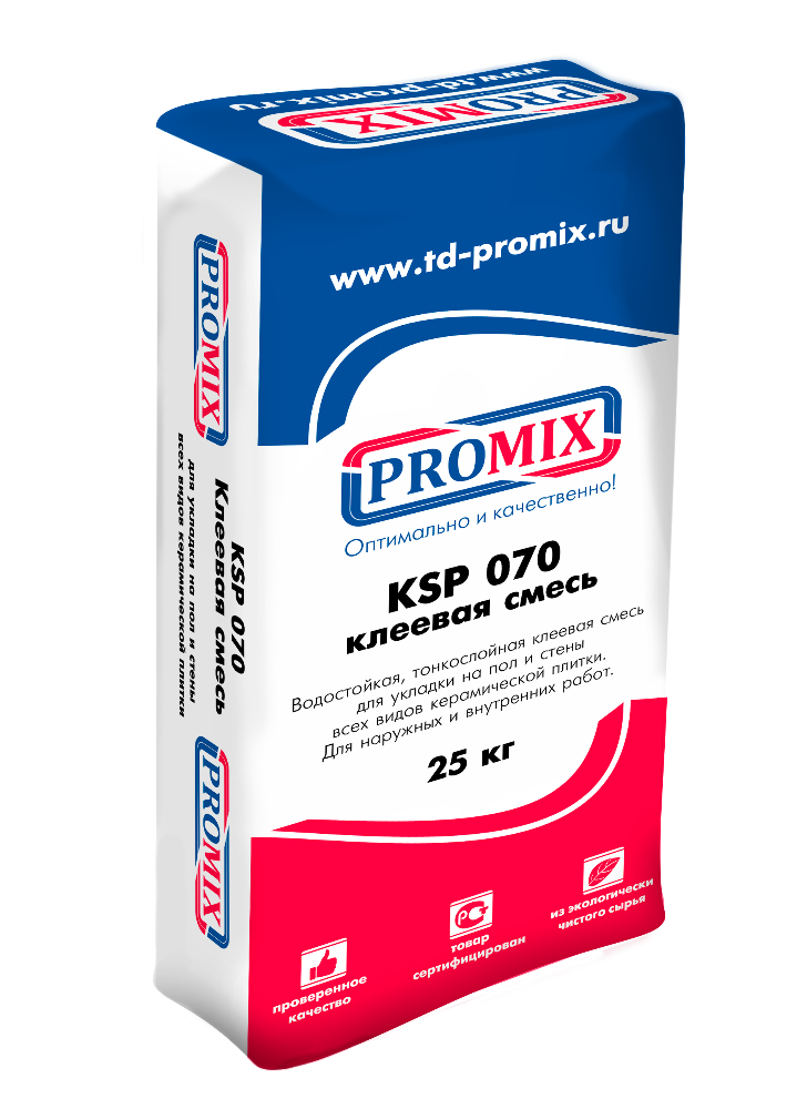 Клеевая смесь Promix KSP 070, 25 кг