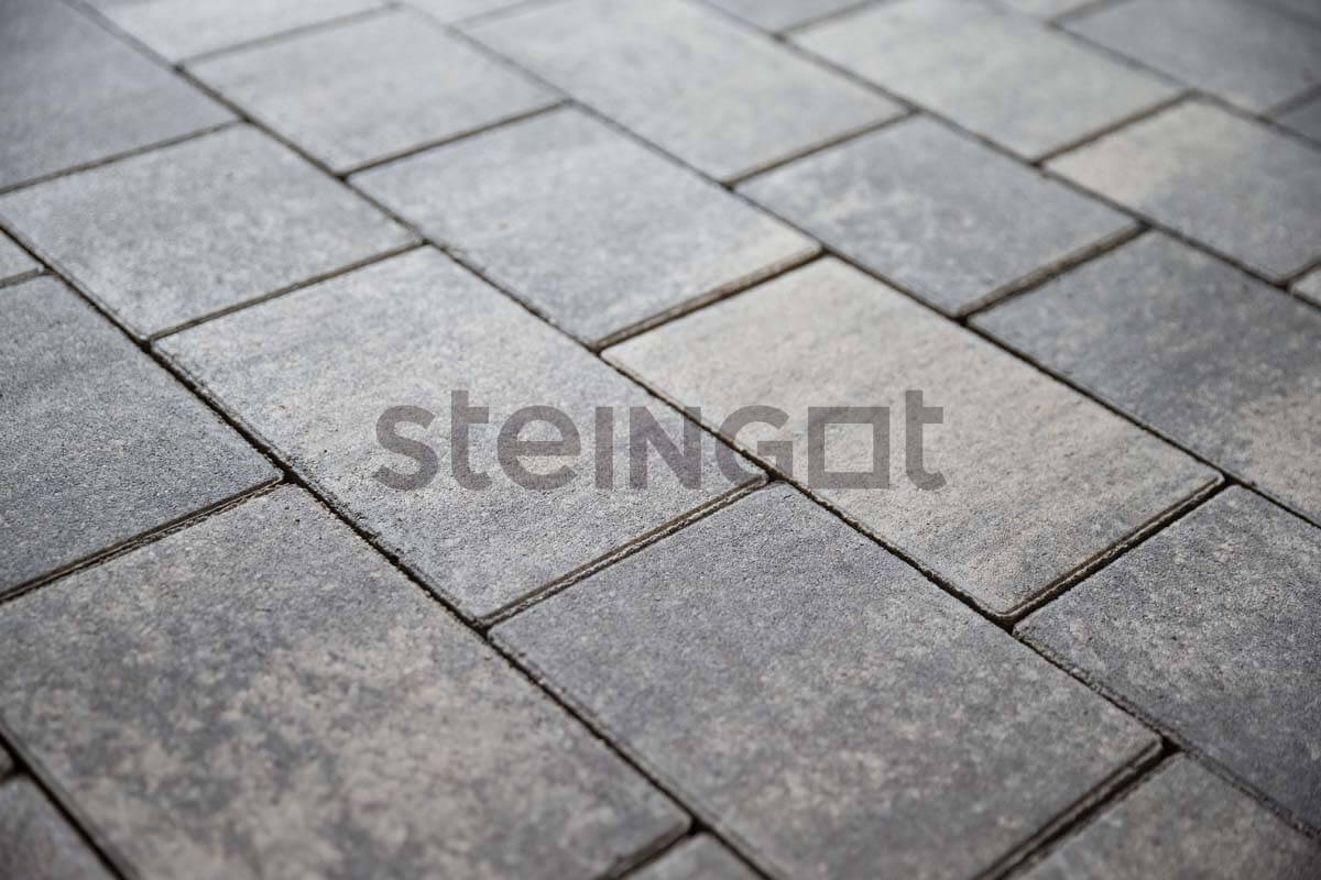 Тротуарная плитка Steingot Новый город "Штайн Сильвер" 60 мм