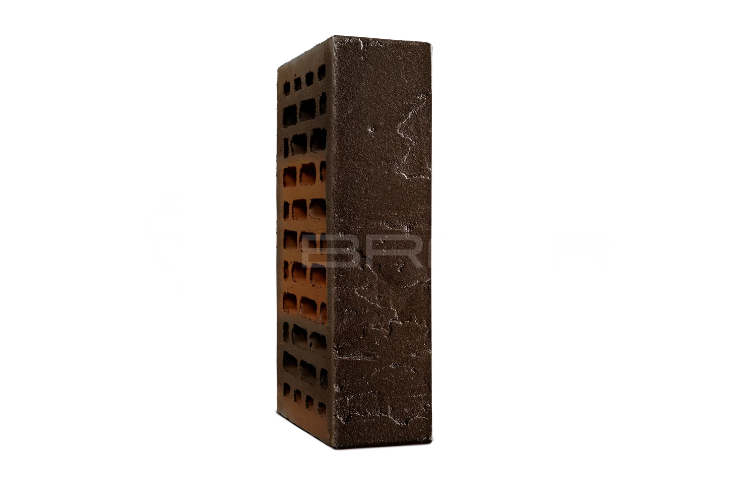 Кирпич облицовочный БРАЕР кладка Нуар, терра, 0,7 НФ, 250*85*65 мм