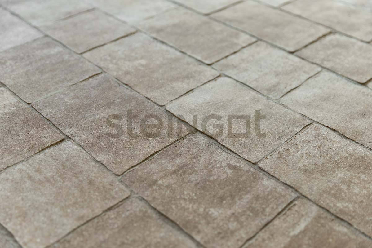 Тротуарная плитка Steingot Старый город "Травертин" 60 мм
