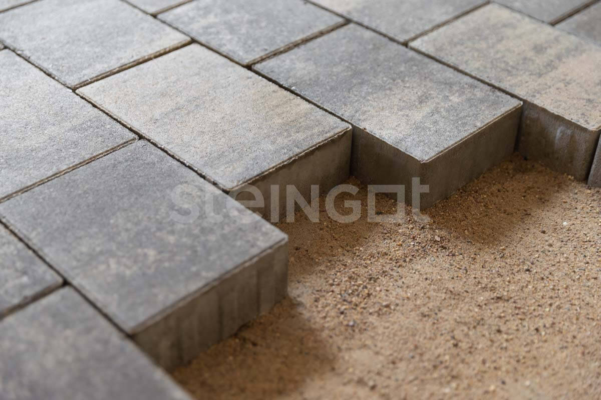 Тротуарная плитка Steingot Новый город "Штайн Сильвер" 60 мм