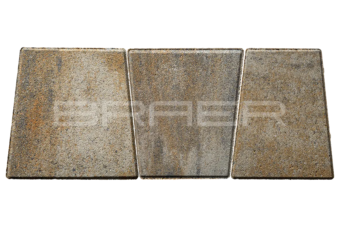 Тротуарная плитка BRAER Старый город Веймар Color Mix Песчаник, 60 мм